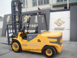 4.0Ton Diesel Forklift Truck with TCM Technology Transmission (HH40-N5-D, 4.5Meter Duplex Mast)