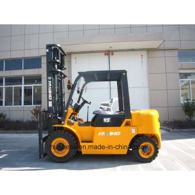 4.5Ton Diesel Forklift Truck with 4.5Meter Duplex Mast(HH45-N8-D, Manual Transmission)