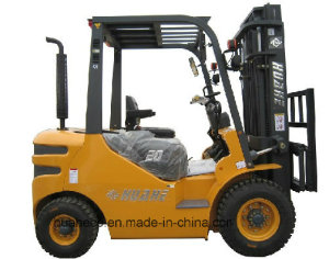 2.0Ton Diesel Forklift with Japanese Yanmar 4TNE92 Engine(HH20Z-E2-D, Vertical Exhaust)